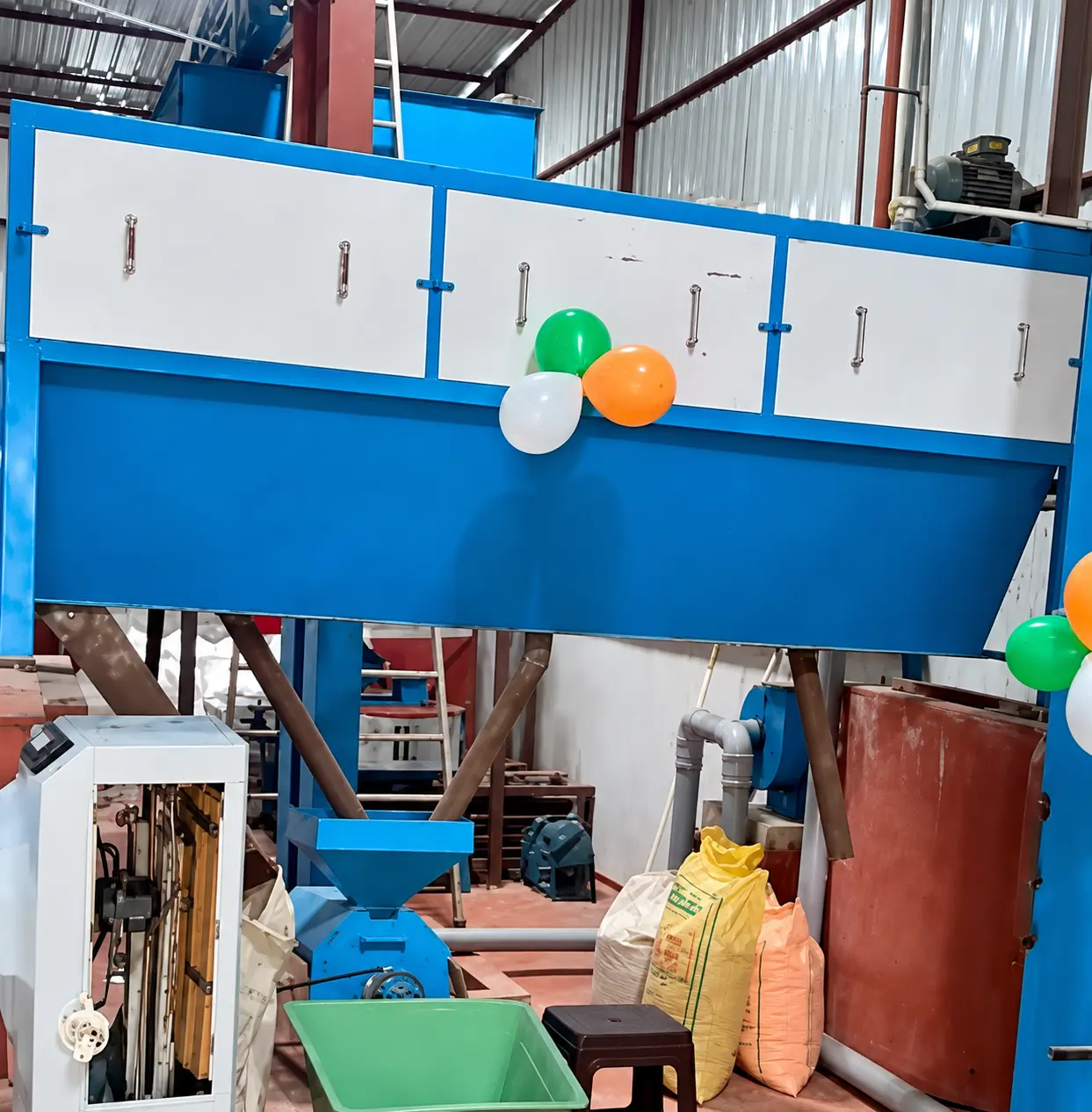 Milling Machinery Plant AIADHYA GOLD & MBC Modern Stone Milling Machinery Renukoot Sonebhadra