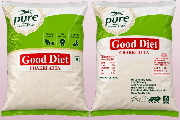 Good Diet Chakki Atta Good Diet High Fiber Chakki Atta Pure Promise of Purity